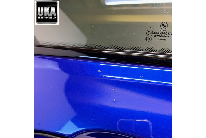 DOOR BMW M3 F80 PASSENGER REAR RIGHT DOOR IN BLUE 2014-2019 #54