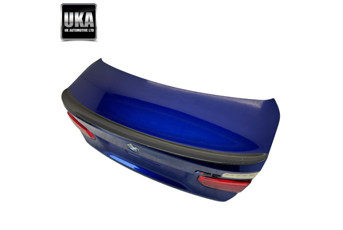 BOOT BMW M3 F80 TAILGATE BOOT LID TRUNK IN BLUE + CARBON SPOILER 2014-2019 #70