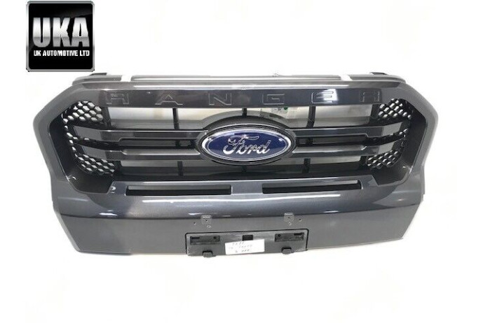 FRONT GRILL FORD RANGER WILDTRAK 2019 TRUCK LATEST STYLE FACELIFT GREY