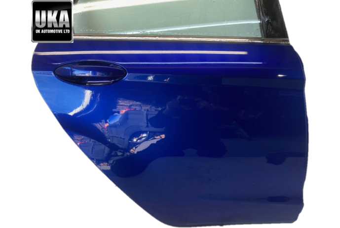 DOOR FORD FIESTA MK9 2012-2016 5DR REAR DRIVER SIDE DOOR RIGHT BLUE 4
