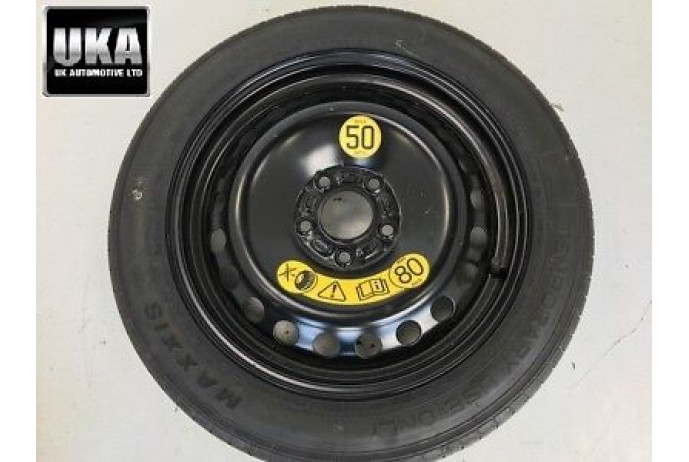 2006-2011 FORD FOCUS SPARE SPACE SAVER WHEEL AND TYRE 125 80 16 UNUSED