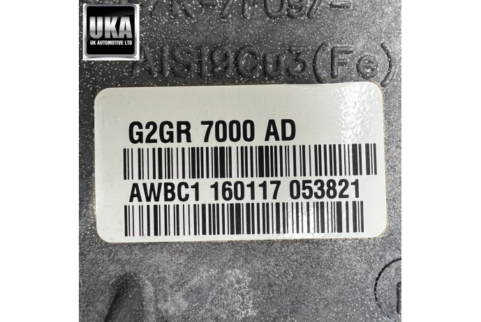 GEARBOX G2GR-7000-AD FORD EDGE 2.0 E6 BI TURBO 4X4 AWD AUTO AUTOMATIC 15-20 5K