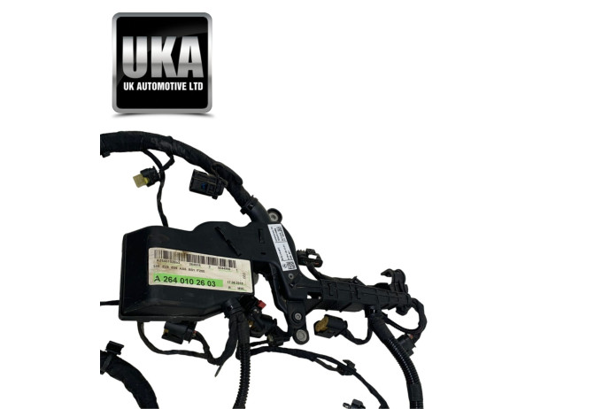LOOM A2640102603 MERCEDES C200 1.5 MHEV PETROL 2018 ENGINE WIRING HARNESS CABLE