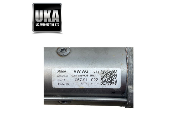 STARTER 057911022 AUDI Q7 3.0 TDI S LINE 2018 STARTER MOTOR