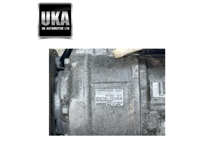 PUMP 447250-1670 MERCEDES A CLASS 2.1 D W176 14-18 A200 AIR CON AC COMPRESSOR