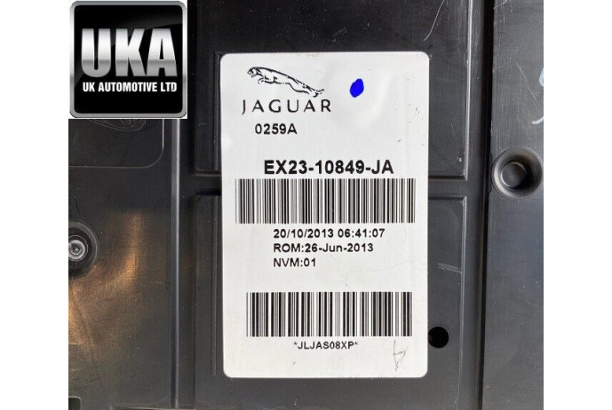JAGUAR XF X250 SPEEDOMETER INSTRUMENT CLOCK CLUSTER EX23-10849-JA
