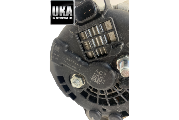 ALTERNATOR 13579663 VAUXHALL ADAM 2019 MK1 1.2 PETROL 100AMP ALTERNATOR