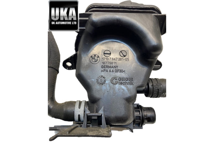2014 BMW 650I F12 F13 4.4 TWIN TURBO V8 WATER COOLANT EXPANSION TANK 18779811