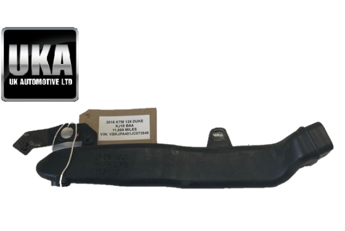2018 KTM 125 125CC DUKE PLASTIC AIR INTAKE DUCT PIPE JP581001