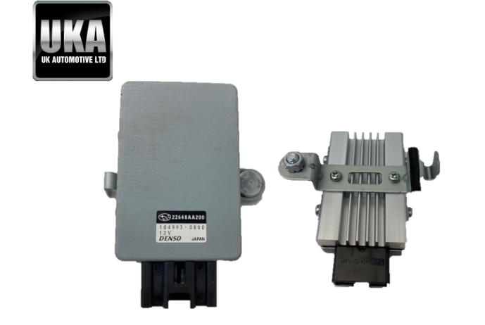 2015 TOYOTA GT86 D-4S MK1 DENSO FUEL PUMP CONTROL MODULE ECU 22648AA200 