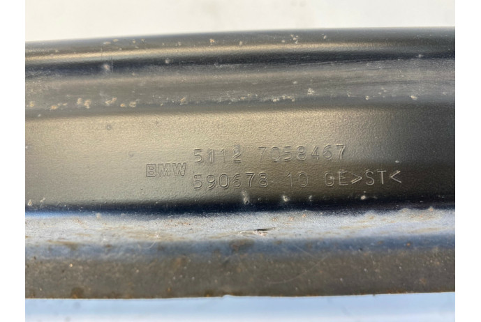 2004 BMW M3 E46 E46C REAR BUMPER IRON REFORCEMENT BAR 7058467