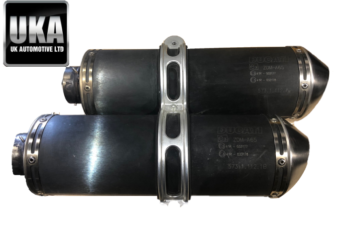 EXHAUST DUCATI 1098 STREETFIGHTER S 2009 TAIL PIPES MUFFLERS 57311121B