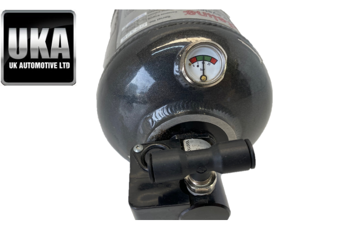 FIRE EXTINGUISHER LIFELINE ZERO 360 WITH SOLENOID AS SHOWN FROM BTCC CAR