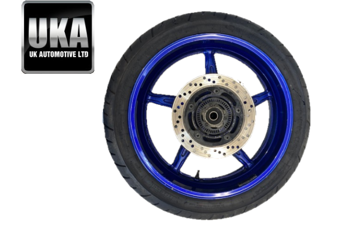 REAR WHEEL SUZUKI SFV 650 AL5 2015 650CC REAR WHEEL TYRE SPROCKET DISC 160 60 17