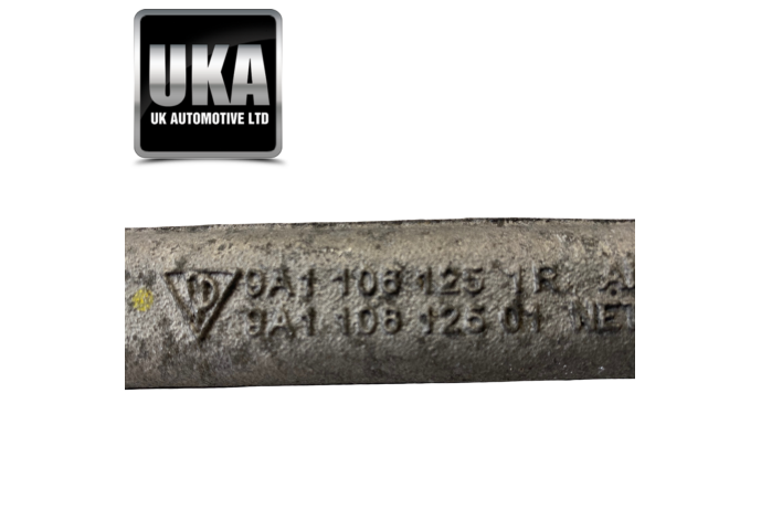 PIPE 9A1.106.125.1R PORSCHE 911 CARRERA S 3.8 2012 WATER COOLANT PIPE