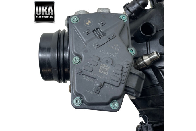 MANIFOLD 72440097 BMW X3 X3M INLET INTAKE CHARGE COOLER THROTTLE VALVE 8053336