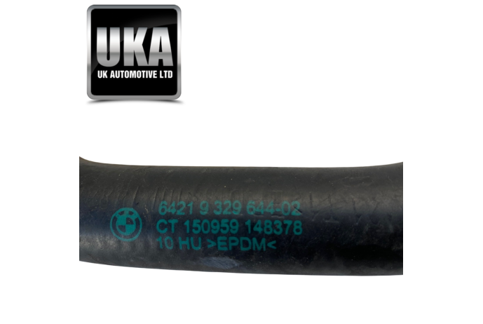 HOSE 9329643 BMW 118 1.5 PETROL 2019 2,300 WATER COOLANT PIPE