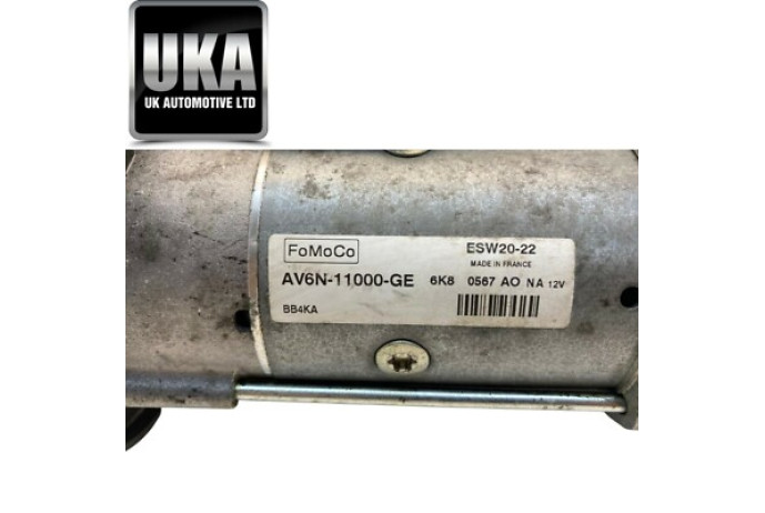 STARTER MOTOR AV6N-11000-GE FORD KUGA 1.5 TDCI 2018 START STOP 7K