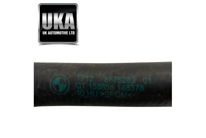 HOSE 8675283 BMW 1.5 PETROL 2019 WATER COOLANT HOSE