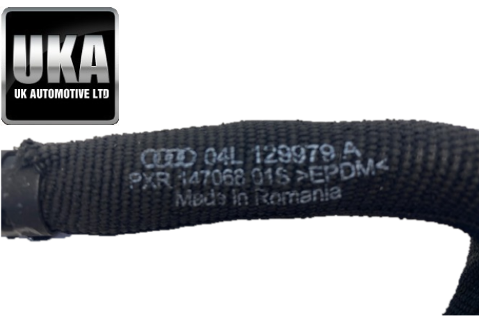 2017 AUDI A4 A6 2.0 TDI ENGINE WATER COOLANT PIPE 04L129979