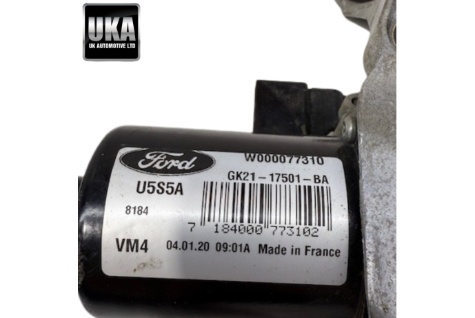 WIPER MOTOR GK21-17501-BA FORD TRANSIT CUSTOM LEFT PASSENGER 2018-2023 F