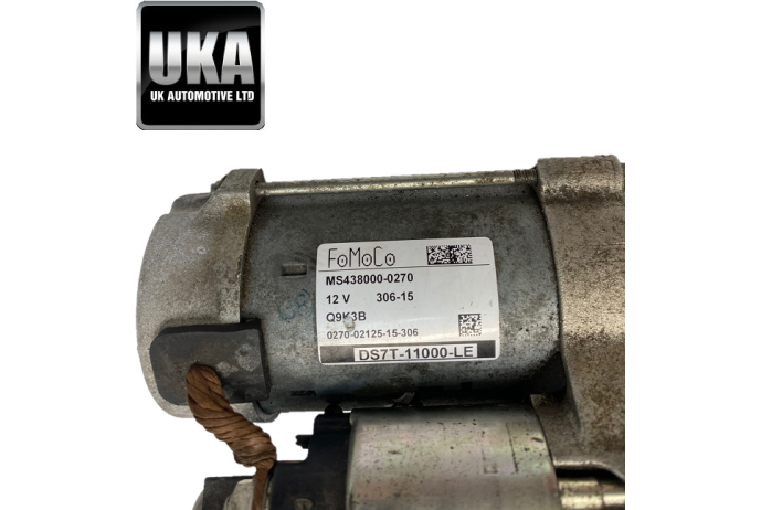 2016-2019 FORD KUGA 2.0 TDCI EURO 6 START STOP STARTER MOTOR DS7T-11000-LE 
