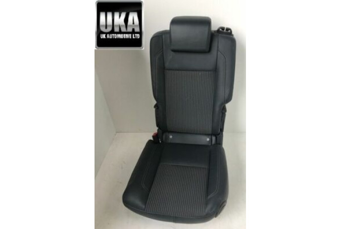 FORD FOCUS C MAX 2010-2014 REAR FOLDING HALF LEATHER SEAT PASSENGER SIDE LEFT