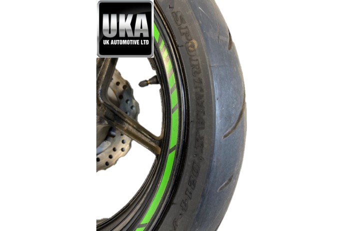 WHEEL KAWASAKI ZR 800 WHEEL 2018 DGFA ABS REAR WHEEL TYRE DISC SPROCKET