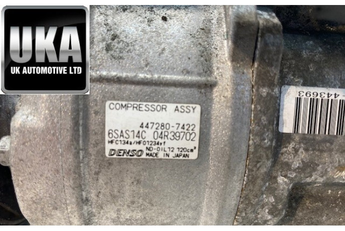 AC PUMP 447280-7422 MERCEDES A CLASS 2.1 DIESEL AIR CONDITIONING PUMP AIR CON