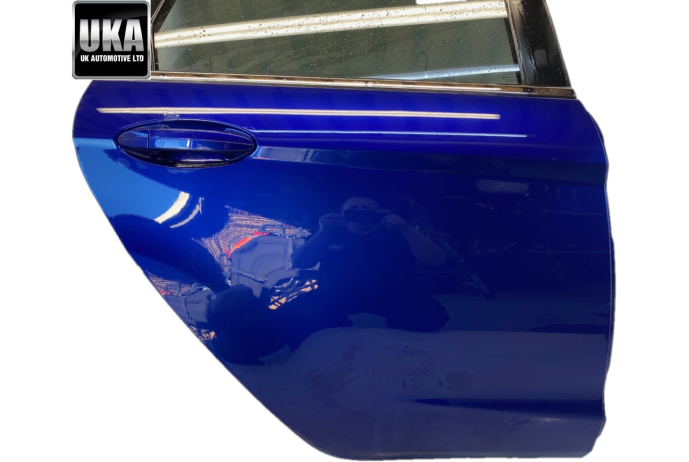 DOOR FORD FIESTA MK9 2012-2016 5DR REAR DRIVER SIDE RIGHT BLUE 9