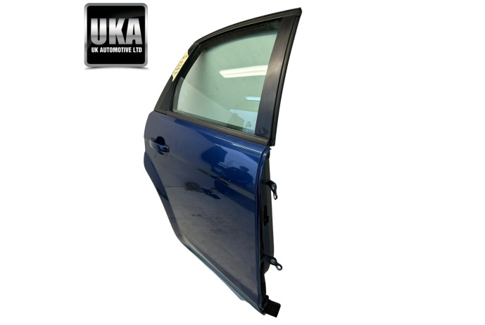 DOOR FORD FOCUS MK3 DRIVER RIGHT REAR DOOR IN BLUE 05-08 #79