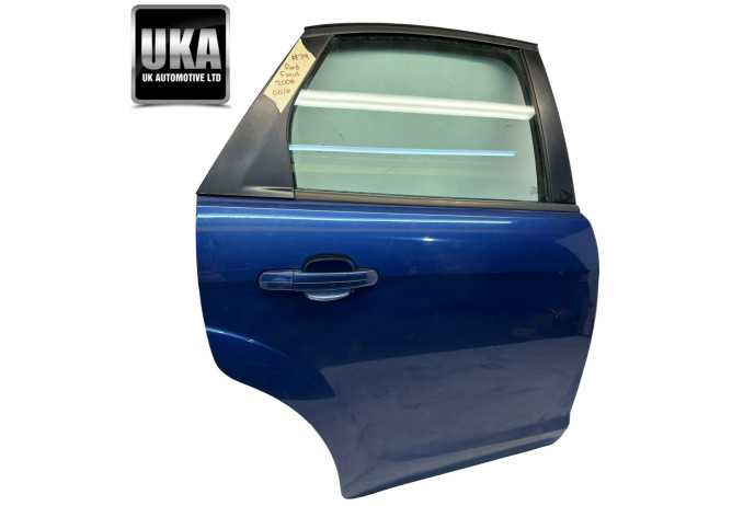 DOOR FORD FOCUS MK3 DRIVER RIGHT REAR DOOR IN BLUE 05-08 #79