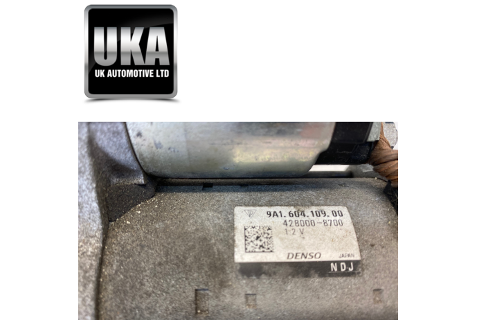 STARTER 9A160410900 PORSCHE 911 CARRERA S 3.8 2012 STARTER MOTOR DENSO