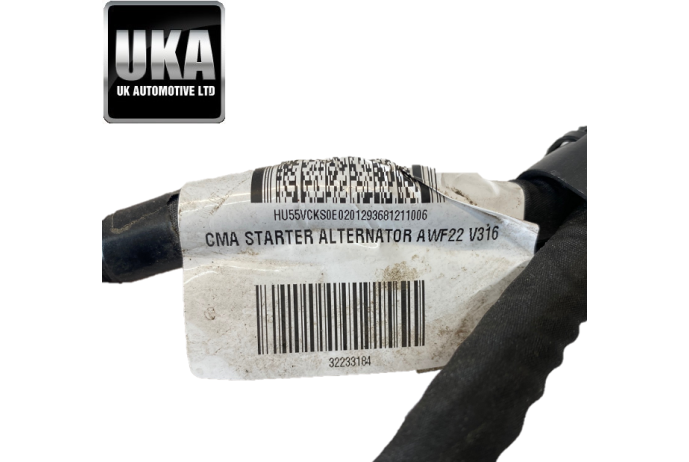 POWER CABLES 30797799 VOLVO V40 T3 2.0 TURBO PETROL 2016