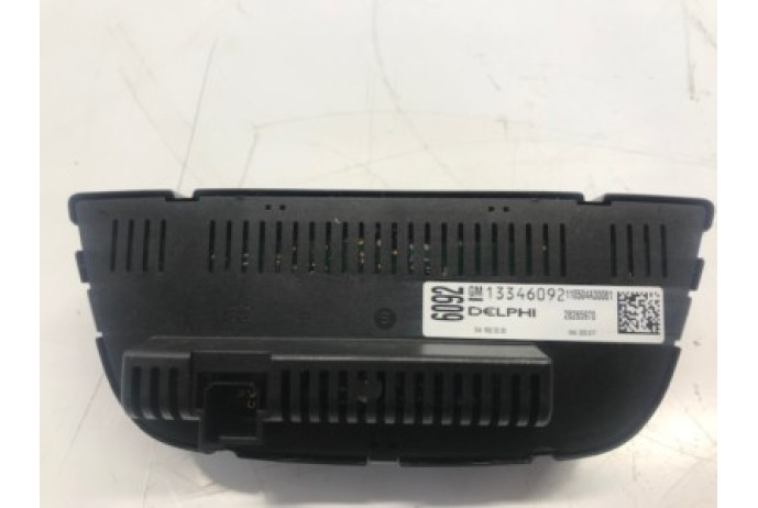 VAUXHALL ASTRA SRI MK6 J HEATER CONTROL PANEL WITH AC 13346092