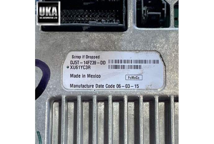 SCREEN DJ5T-14F239-DD FORD FOCUS CMAX SATNAV DASH DISPLAY SAT NAV RADIO CD #1