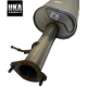 EXHAUST JB3G5K214PC FORD RANGER EURO 6.2 SILENCER REAR BOX MUFFLER 2019 - 2023
