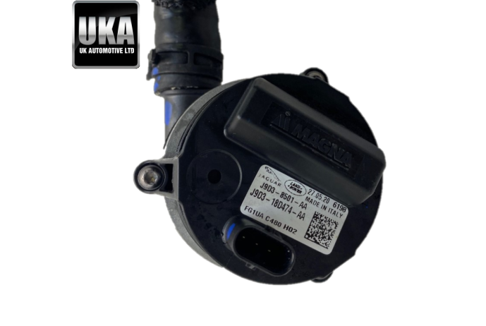 2020 JAGUAR IPACE I-PACE WATER AUXILLARY PUMP J9D3-18D475-AA J9D38501AA #2