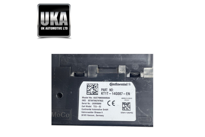 BT MODULE KT1T-14G087-EN FORD TRANSIT CUSTOM MK8 BLUETOOTH ECU 2018 - 2023