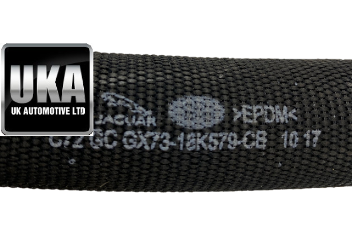 2018 JAGUAR XE 3.0 V6 SUPERCHARGED HEATER HOSE GX7318K579