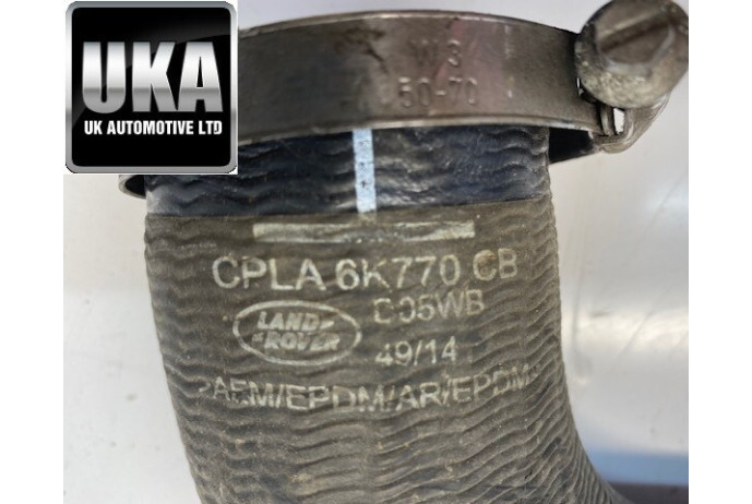 2014 RANGE ROVER SPORT L494 3.0 DIESEL INTERCOOLER BOOST HOSE'S CPLA-6K683-CA