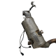 DPF 1664079X FORD TRANSIT 2.0 RWD E6.2 ECOBLUE CAT CONVERTER EXHAUST FILTER DPF7