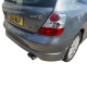 REAR BUMPER HONDA CIVIC MK7 SPORT EP23 WITH LOWER SKIRT IN GREY