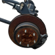 AXLE JB3G-4001-GD FORD RANGER RAPTOR REAR DIFFERENTIAL COMPLETE 3.73 RATIO