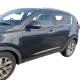 DOOR KIA SPORTAGE MK3 PASSENGER FRONT LEFT IN BLACK E6 2016