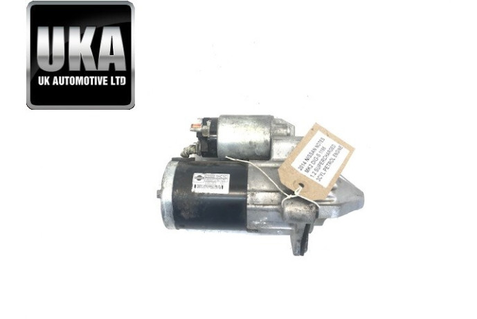 2014 NISSAN NOTE MK2 DIG-S 1.2 1198CC  PETROL STARTER MOTOR MOOOT37871ZE