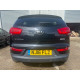 BUMPER KIA SPORTAGE MK3 REAR BUMPER COMPLETE IN BLACK PARKING SENSORS E6 2016