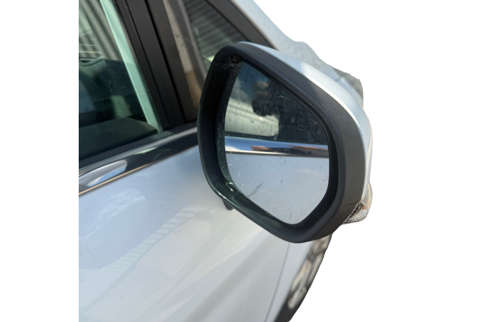 MIRROR H1BB-17E714-AD FORD FIESTA MK8 WHITE WING DOOR RIGHT DRIVERS 2017 - 2021
