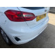 BUMPER H1BB-17906-A1E57VT FORD FIESTA MK8 REAR IN WHITE 2017 - 2021