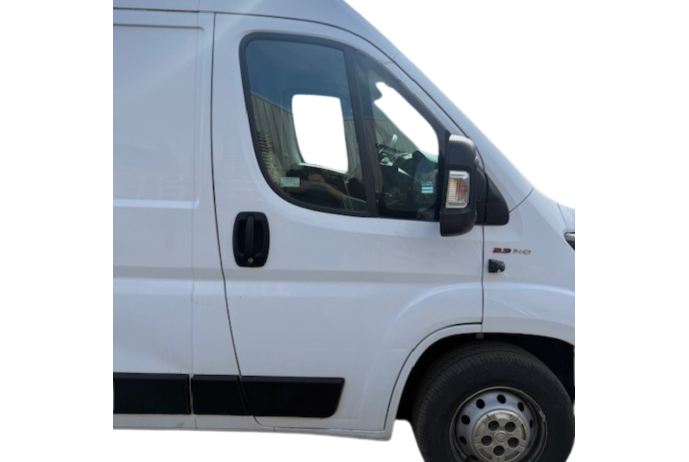 DOOR FIAT DUCATO MK4 2.3 EURO 6 2020 DRIVERS RIGHT FRONT IN WHITE
